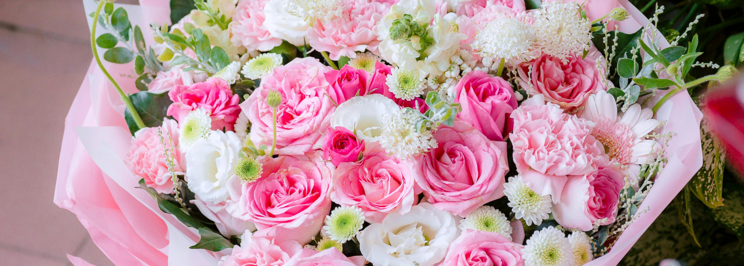 Altijd verse boeketten